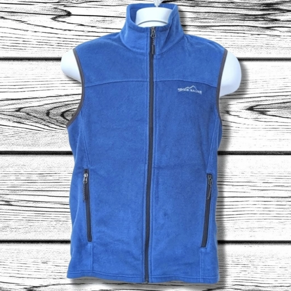 Eddie Bauer Royal Blue fleece vest